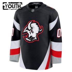 Buffalo Sabres Hockeydrakt Custom Fanatics Premium 2024-25 Svart Tredje - Barn